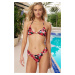 Trendyol Floral Patterned Triangle Regular Bikini Set