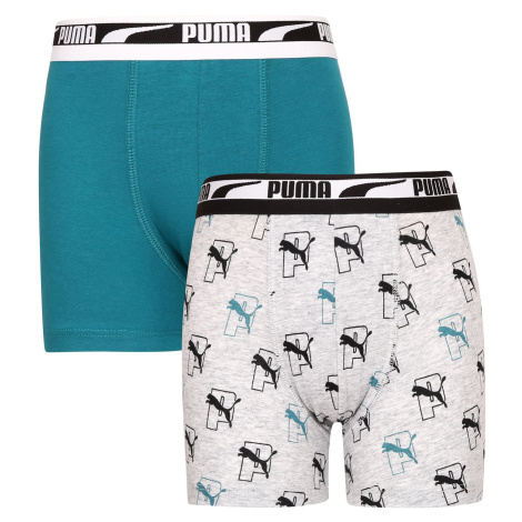2PACK chlapčenské boxerky Puma viacfarebné (701221349 001)