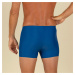 Pánske plavecké boxerkové plavky – 100 Basic – modré