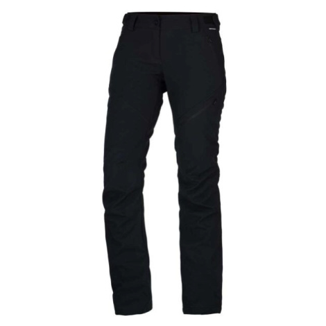 Northfinder JUANITA Dámske softshellové nohavice, čierna, veľkosť