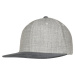 Melange Velour Snapback Grey/Grey