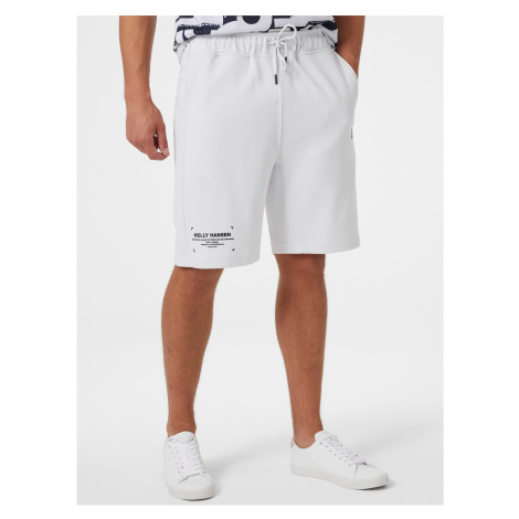 White Men's Tracksuit Shorts HELLY HANSEN - Men