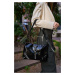 Madamra Black Patent Leather Women's Belt Cornered Patent Leather Shoulder Bag