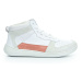 Skinners Oldschooler High Top Pink/White barefoot topánky 42 EUR