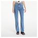 Kalhoty Calvin Klein Jeans High Rise Straight Denim Light