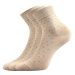Ponožky LONKA Fiona beige 3 páry 115154