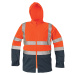 Cerva Epping Pánska HI-VIS bunda 03010338 oranžová/navy