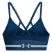 Podprsenka Under Armour Seamless Low Long Bra Varsity Blue