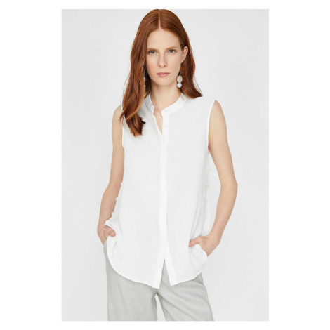 Koton Women's Kirik White Shirt