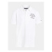 Tommy Hilfiger Polokošeľa Monotype KB0KB08801 Biela Regular Fit