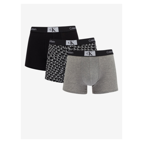 Súprava troch pánskych boxeriek Calvin Klein Underwear Trunk 3PK