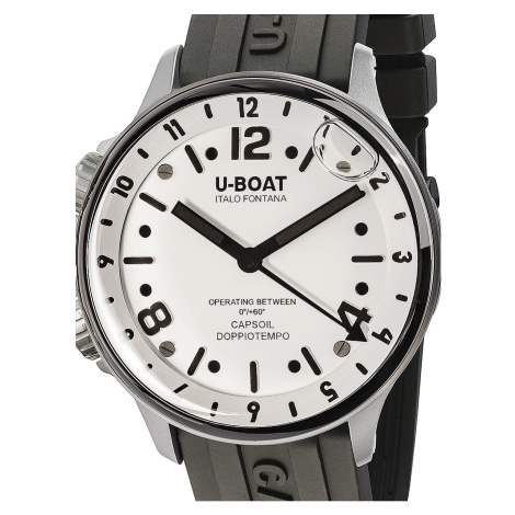 U-Boat 8888 Capsoil Doppiotempo SS GMT 45mm