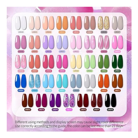 UR SUGAR Nail Gel Polish 067, 068, 069, 070, 071, 072 6x7ml