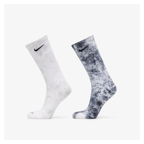 Nike Everyday Plus Cushioned Tie-Dye Crew Socks 2-Pack Multicolor