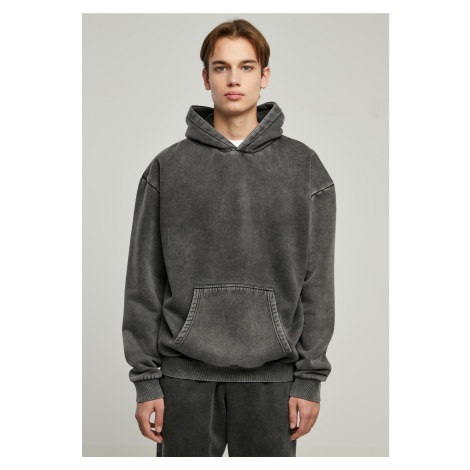 Stone Washed Hoody black Urban Classics