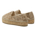 Manebi Espadrilky Yucatan Double Sole Espadrilles G 1.2 D0 Béžová