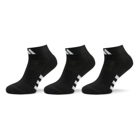 Adidas Súprava 3 párov kotníkových ponožiek unisex Performance Cushioned Mid-Cut Socks 3 Pairs I