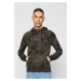 Camo High Neck Hoody Dark Camouflage