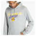 Mikina New Era Team Script Hoody Los Angeles Lakers Heather Gray/ A Gold