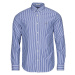 Gant  REG POPLIN STRIPE SHIRT  Košele s dlhým rukávom Modrá