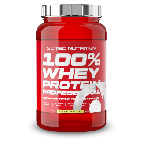 Scitec Nutrition 100% Whey Protein Professional banán