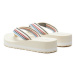 Tommy Hilfiger Žabky Wedge Stripes Beach Sandal FW0FW07858 Béžová