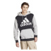 adidas ESSENTIALS FLEECE BIG LOGO HOODIE Pánska mikina, čierna, veľkosť