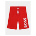 Boss Plavecké šortky J50662 M Červená Regular Fit