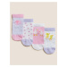 Balenie 4 párov detských ponožiek s vysokým podielom bavlny a motívom farmy (0–3 roky) Marks & S