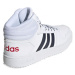 Rekreačná obuv ADIDAS Hoops 2.0 Mid cloud white legend ink scarlet