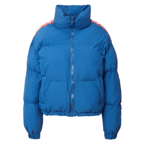 LTB Zimná bunda 'PETERE'  modrá / oranžová / biela