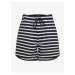 White and Blue Striped Shorts JDY Ivy - Women