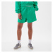 Šortky GAP French Terry Logo Boyfriend Shorts Simply Green 17-5936