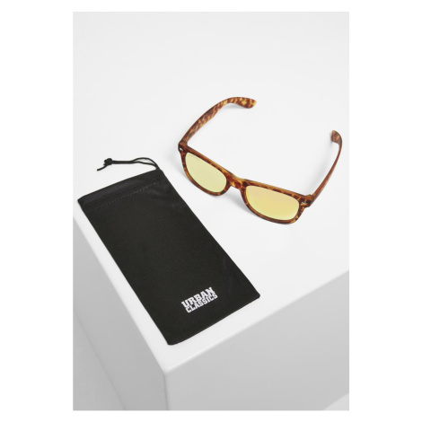Sunglasses Likoma Mirror UC Brown Leo/orange Urban Classics