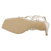 TAMARIS Remienkové sandále  prírodná biela