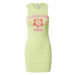 BDG Urban Outfitters Letné šaty 'HONOLULU'  citrónová / ružová / svetločervená