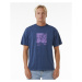 Rip Curl T-shirt QUEST OUTER REEF TEE Washed Navy