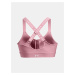 Podprsenka Under Armour UA Infinity High Bra Zip-PNK