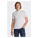 POLOKOŠEĽA GANT SLIM SHIELD SS PIQUE POLO WHITE