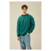 DEFACTO Boxy Fit Crew Neck Printed Sweatshirt