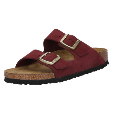 BIRKENSTOCK Šľapky 'Arizona'  vínovo červená