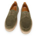 Pánske semišové topánky s výpletovou podrážkou 96-M-516-Z