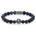 Rebel & Rose RR-8L030-S-L+ Mens náramek - Midnight Blue Lion