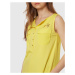 Košeľa La Martina Woman Shirt Sleeveless Viscose Žltá
