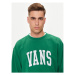 Vans Mikina Original Varsity VN000HP7 Zelená Loose Fit