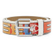 Opasok Diesel B-Subway Belt White