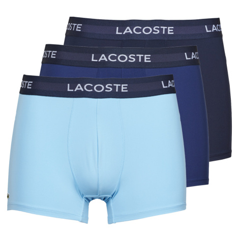 Lacoste  5H9623-VUC X3  Boxerky Modrá