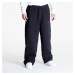 Tepláky Nike Solo Swoosh Men's Open-Hem Brushed-Back Fleece Pants Black/ White