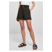 Women's Paperbag Shorts - Black