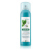 Klorane Organic Mint suchý šampón pre vlasy vystavené znečistenému ovzdušiu